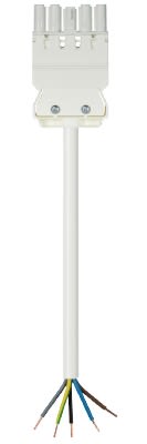 Wieland - cordon GST18i5 7m F/- 2,5² HO5VVF Blanc (Eca)