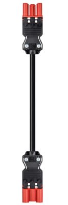Wieland - cordon GST18i3 1m M/F 1,5² HO5VVF Rouge tomate (Eca)