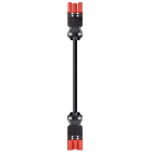 Wieland - cordon GST18i3 1m M/F 1,5² HO5VVF Rouge tomate (Eca)