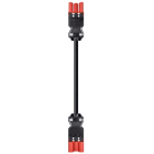 Wieland - cordon GST18i3 2m M/F 1,5² HO5VVF Rouge tomate (Eca)