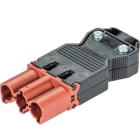 Wieland - connecteur GST18i3 mâle à vis Marron monté