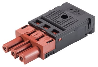 Wieland - connecteur GST18i3 femelle à ressort Marron