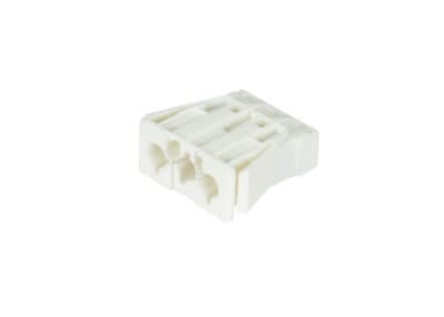 Wieland - embase ST18i3 femelle à ressort Blanc