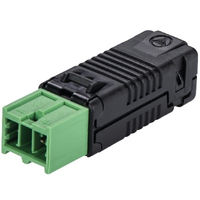 Wieland - connecteur BST14i2 mâle à ressort Vert