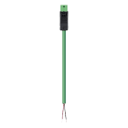 Wieland - cordon BST14i2 2,5m M/- 0,5² FB2Y Vert (Eca)
