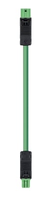 Wieland - cordon BST14i2 5m M/F 0,5² FBHH Vert ss halogène