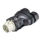 Wieland - connecteur RST20i2 femelle à vis double 6-10mm Gris foncé