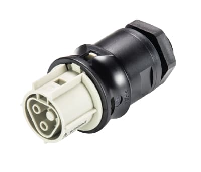 Wieland - embase RST20i2 M20 femelle à vis Gris foncé