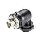 Wieland - embase RST20i2 coudée mâle à ressort Gris foncé