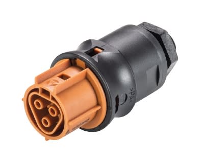 Wieland - embase RST20i3 femelle M16 à vis Marron