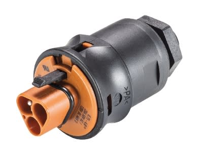 Wieland - embase RST20i3 mâle M16 à vis Marron