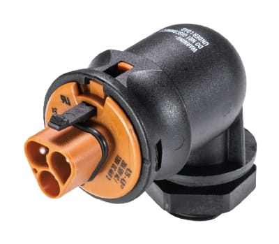 Wieland - embase RST20i3 coudé mâle M20 à ressort Marron