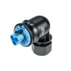 Wieland - connecteur RST20i3 coudé mâle à vis 10-14mm Bleu