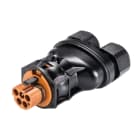 Wieland - connecteur RST20i5 mâle à vis double 6-10mm Marron