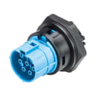 Wieland - Embase RST20i7 M32 femelle à vis bleu clair