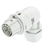 Wieland - connecteur RST20i3 coudé femelle à vis 6-10mm Gris clair