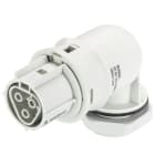 Wieland - embase RST20i3 coudé femelle M25 à sertir Gris clair