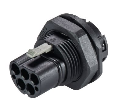 Wieland - embase RST20i5 mâle à sertir M25 Noir