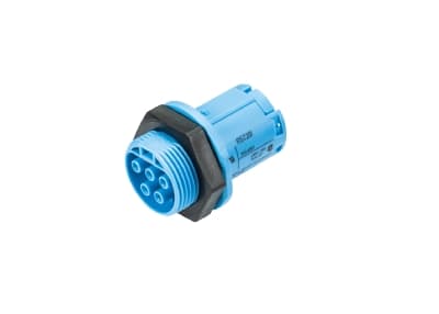 Wieland - embase RST20i5 femelle à sertir M25 Bleu