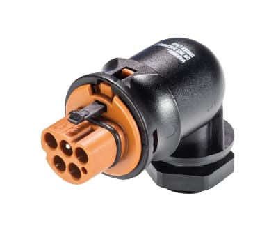 Wieland - embase RST20i5 coudé mâle à sertir M20 marron