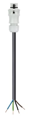 Wieland - cordon RST20i4 7m M/- 1,5² HO5VVF Gris clair (Eca)
