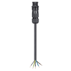 Wieland - cordon RST20i5 2,5m F/- 1,5² HO5VVF Noir (Eca)