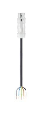 Wieland - cordon RST20i5 1m F/- 4² HO7RNF Gris clair