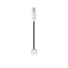 Wieland - cordon RST20i5 1m F/- 4² HO7RNF Gris clair