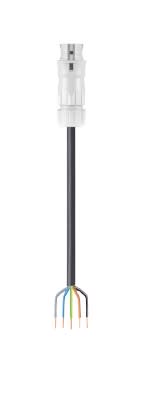 Wieland - cordon RST20i5 2m F/- 4² HO7RNF Gris clair