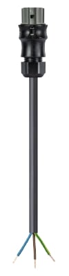 Wieland - cordon RST25i3 4m F/- 4² HO5VVF Gris foncé (Eca)