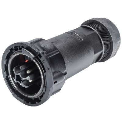 Wieland - connecteur RST50i4 mâle à vis 20-32mm Noir