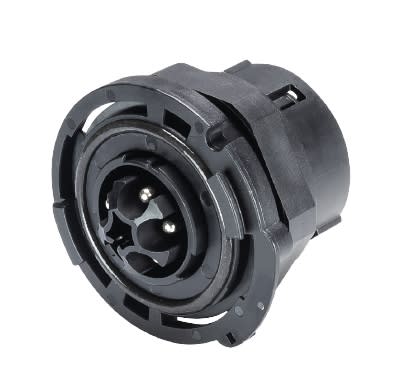 Wieland - embase RST50i4 mâle M32 à vis Noir