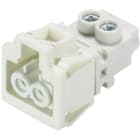 Wieland - embase GST15i2 femelle blanc