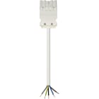 Wieland - cordon GST18i5 3m F/- 1,5² HO5Z1Z1F Blanc ss halogène (Eca)