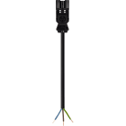 Wieland - cordon GST18i3 2m M/- 1,5² HO5Z1Z1F Noir (cca)