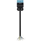 Wieland - cordon GST18i5 2m F/- 2,5² HO5Z1Z1F Bleu pastel ss halogène (Eca)