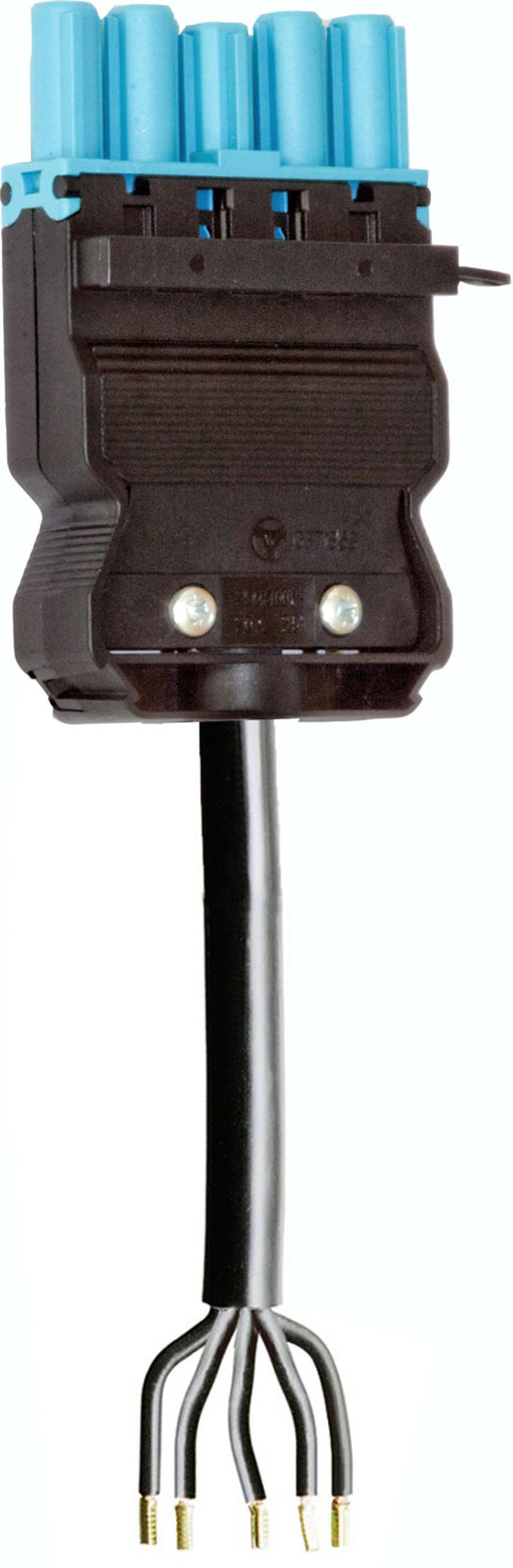 Wieland - cordon GST18i5 2m F/- 2,5² HO5Z1Z1F Bleu pastel ss halogène (Eca)