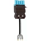 Wieland - cordon GST18i5 5m F/- 2,5² HO5Z1Z1F Bleu pastel ss halogène (Eca)