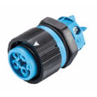 Wieland - embase femelle RST16i5 bleu clair