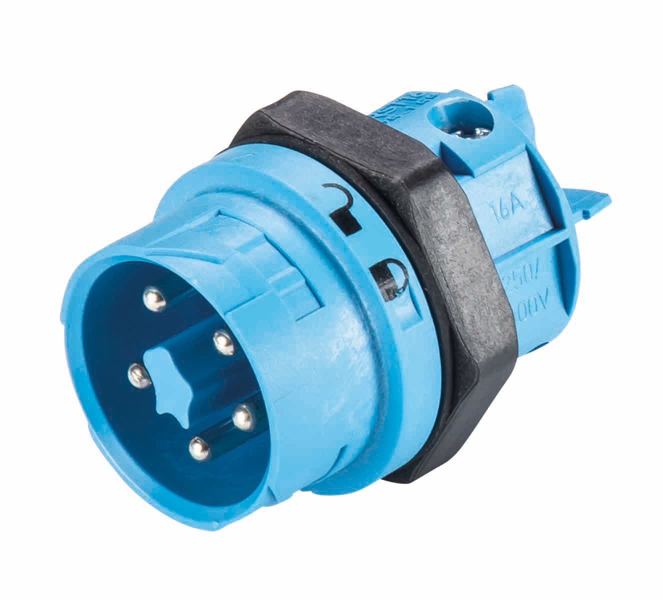 Wieland - embase mâle RST16i5 bleu clair