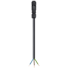 Wieland - Cordon RST16i3 4m F/- 1,5² HO5VVF Noir (Eca)