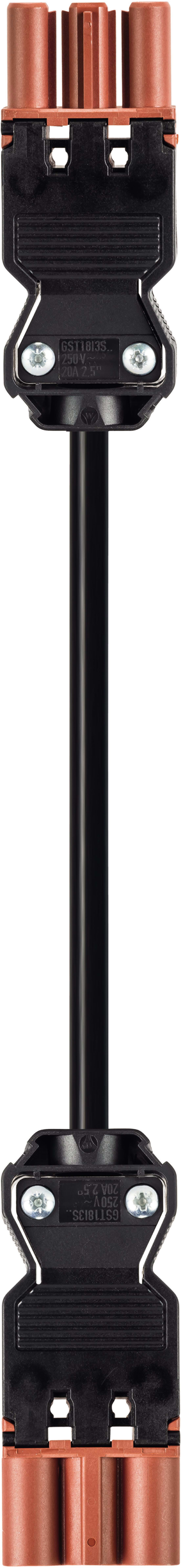 Wieland - cordon GST18i3 4m M/F 2,5² HO5Z1Z1F Marron (Bca)
