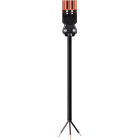 Wieland - cordon GST18i3 7m M/- 2,5² HO5Z1Z1F Marron ss halogène (Eca)
