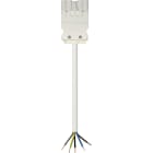 Wieland - cordon GST18i5 1m M/- 2,5² HO5Z1Z1F Blanc ss halogène (Eca)