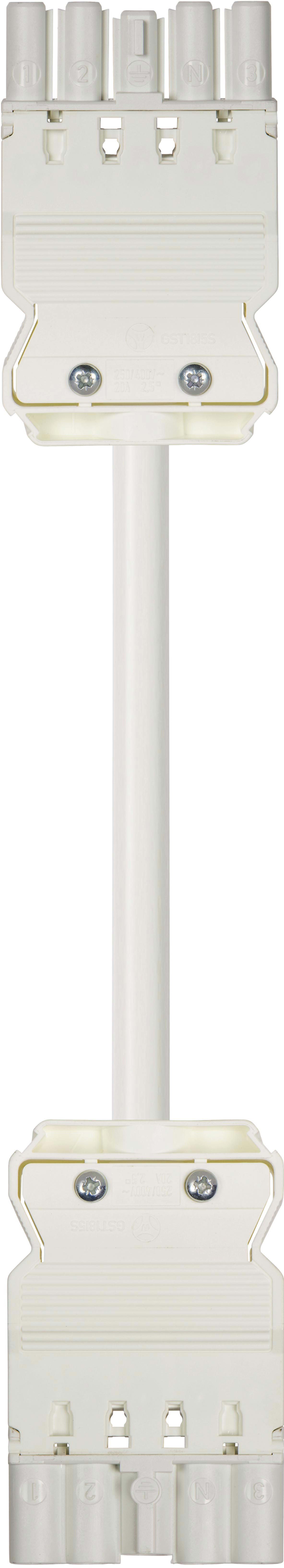 Wieland - cordon GST18i5 9m M/F 2,5² HO5Z1Z1F Blanc (Eca)