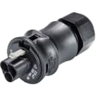 Wieland - connecteur RST20i2 mâle à ressort 6-10mm Noir