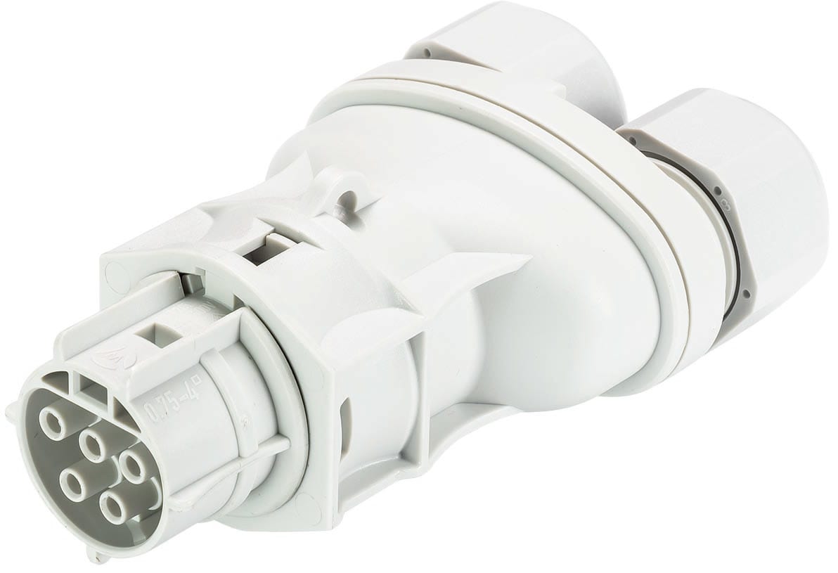 Wieland - connecteur RST20i3 coudé mâle à vis 10-14mm Noir