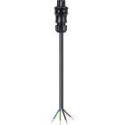 Wieland - cordon RST20i4 5m M/- 2,5² HO5VVF Noir (Eca)