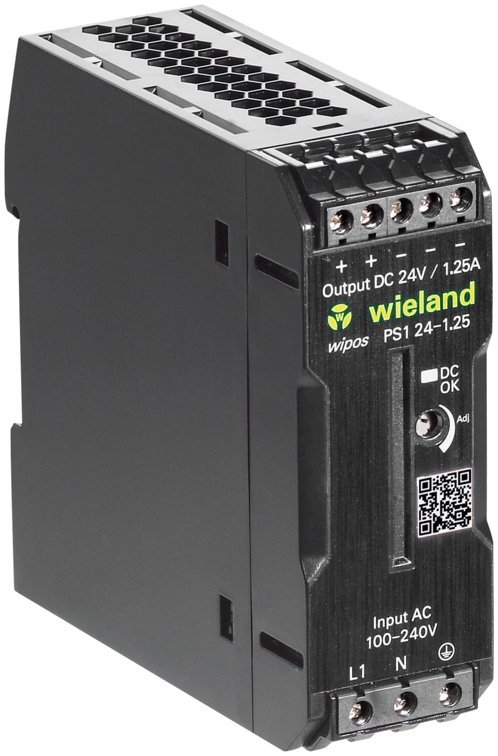 Wieland - alimentation à découpage mono wipos ps1 24-1.25