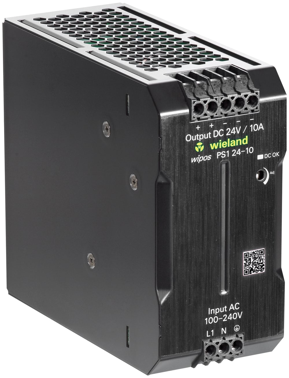 Wieland - alimentation à découpage monophasé wipos ps1 24-10a